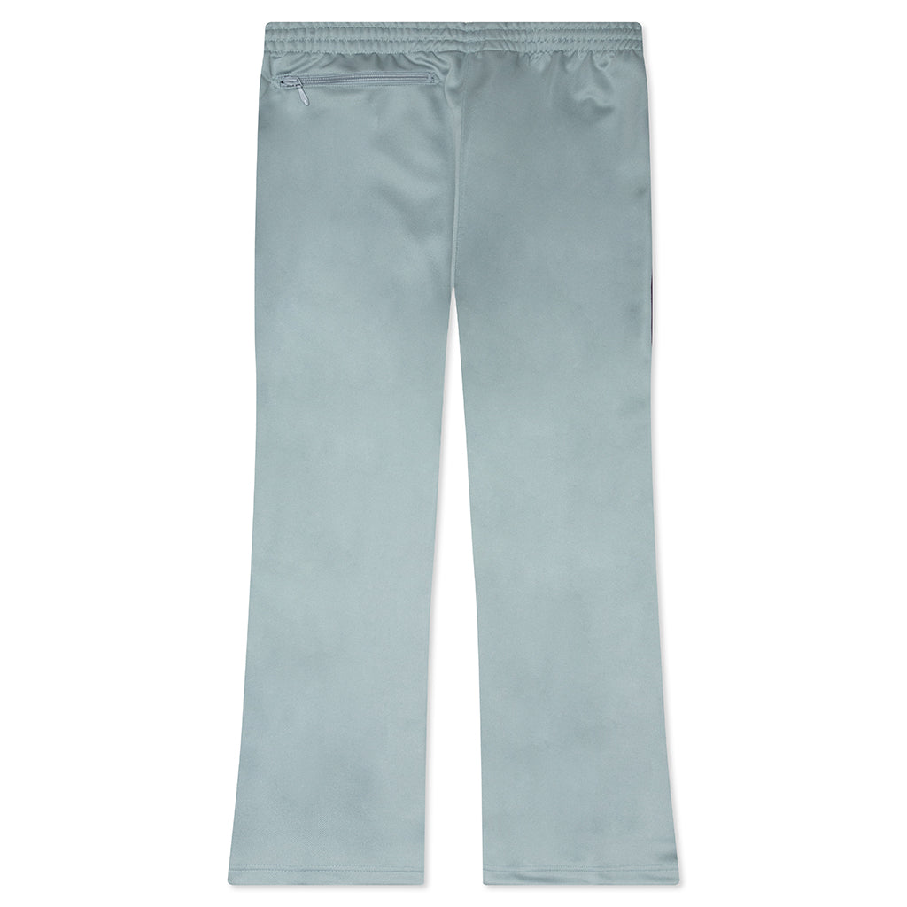 Poly Smooth Boot-Cut Track Pant - Sax