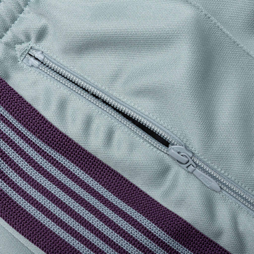 Poly Smooth Boot-Cut Track Pant - Sax