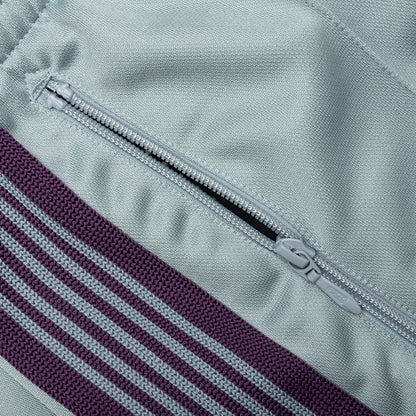 Poly Smooth Boot-Cut Track Pant - Sax