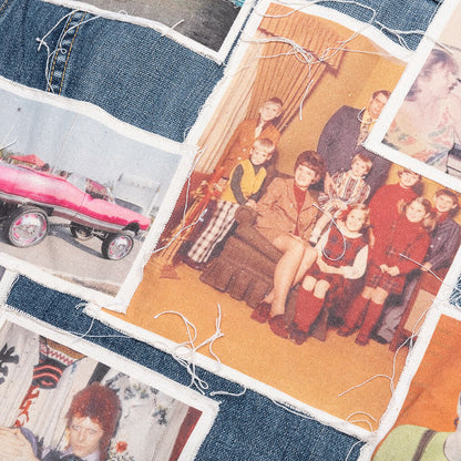 Portrait Denim Jacket - Multi