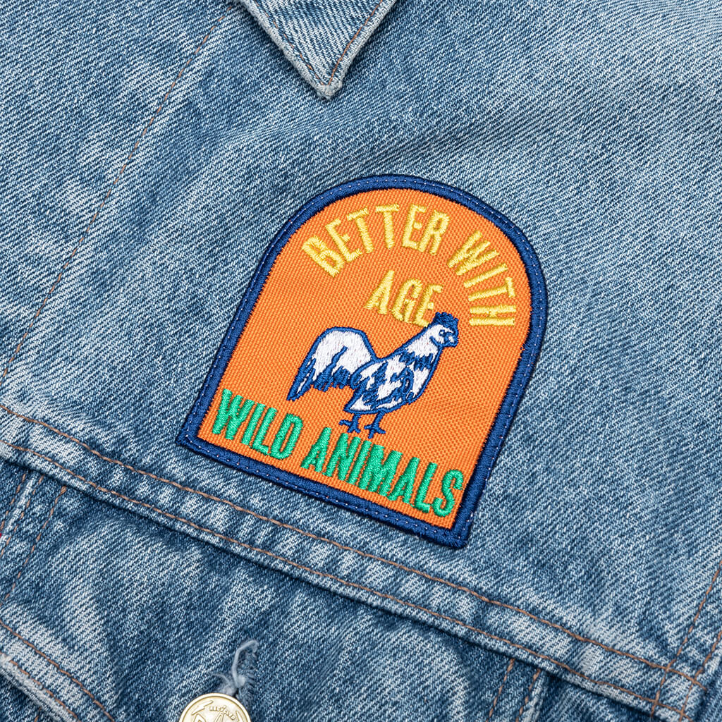 Portrait Denim Jacket - Multi