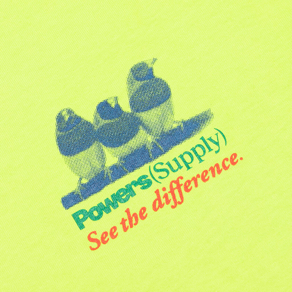 Bird S/S Tee - Dark Lime