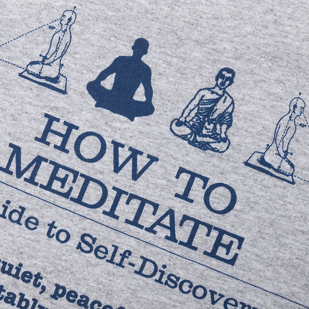 Meditation S/S Tee - Heather Grey