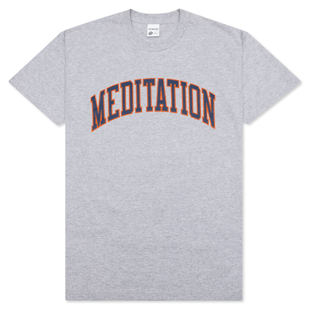Meditation S/S Tee - Heather Grey