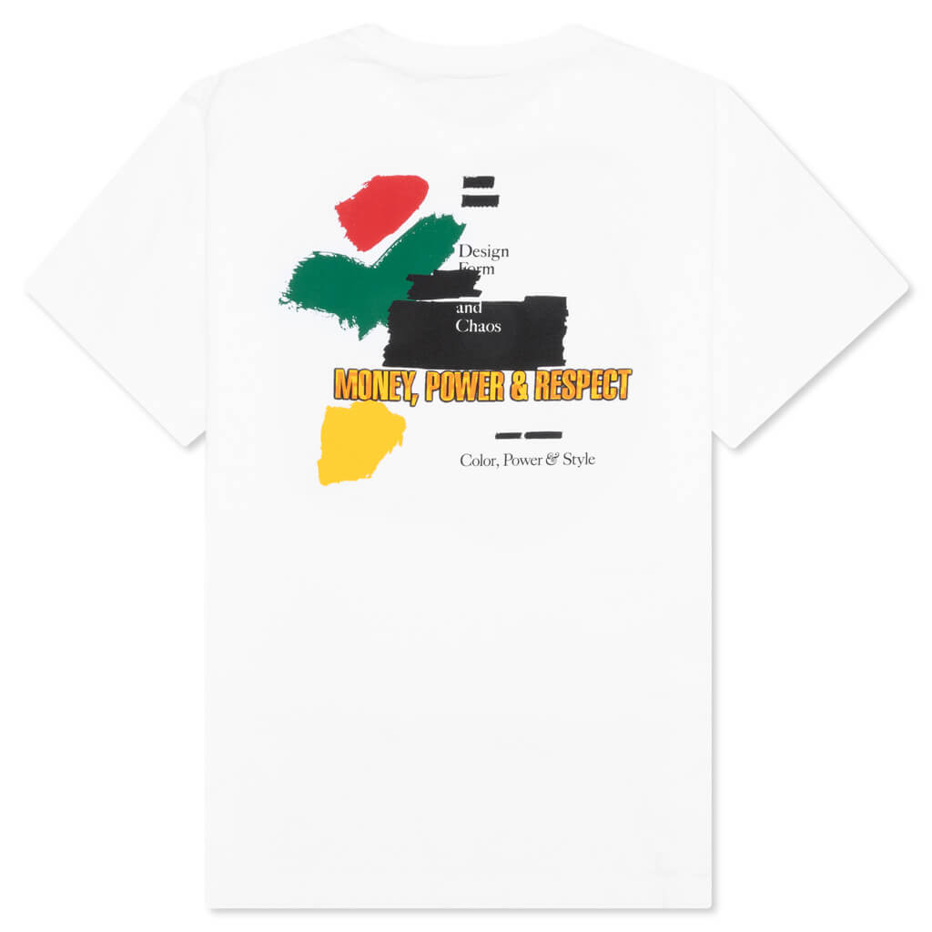 Money Power Respect S/S Tee - White