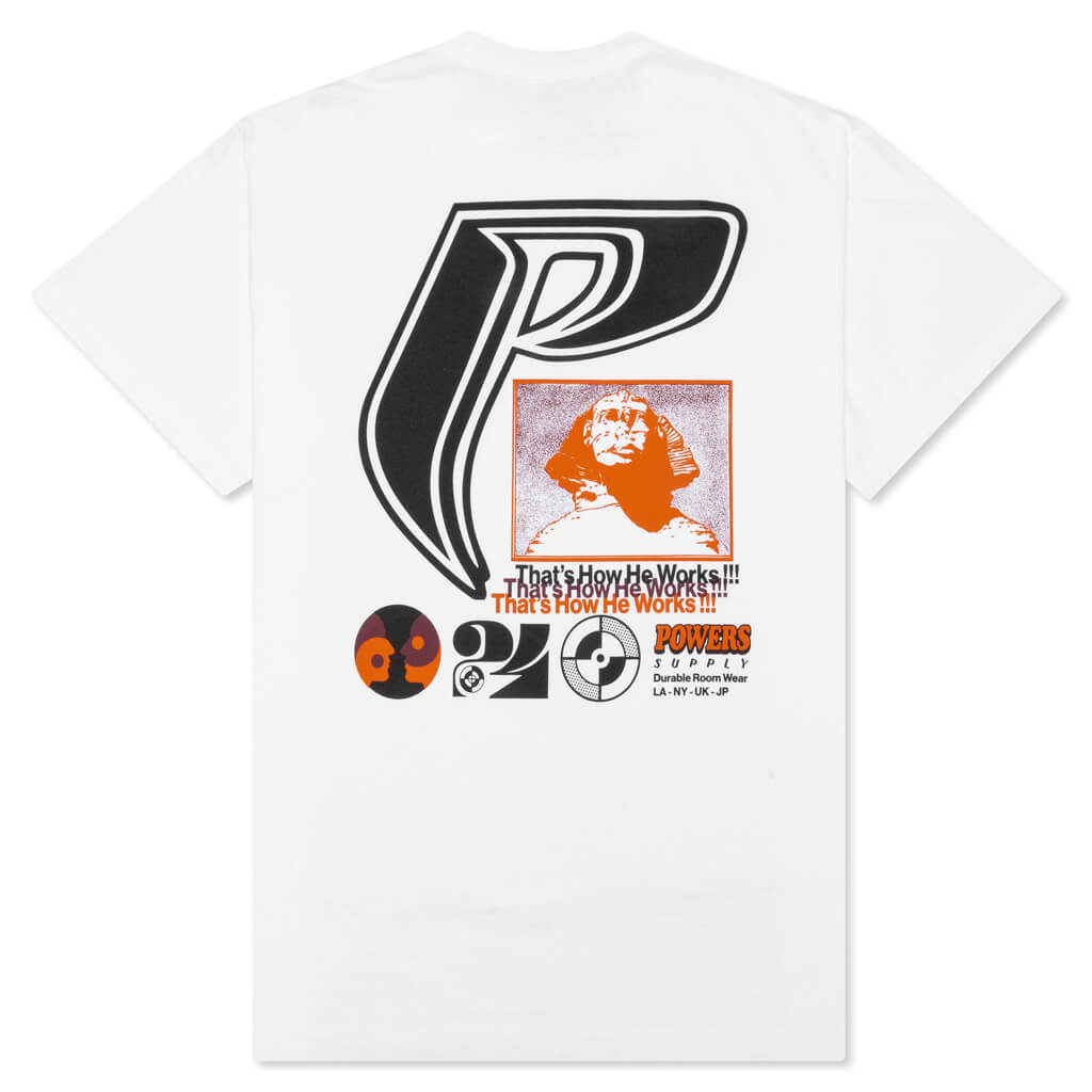 Rough Sphinx S/S Tee - White