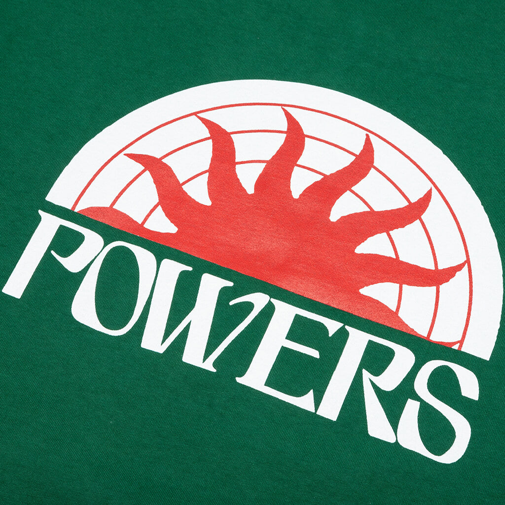 Sun S/S Tee - Dark Green