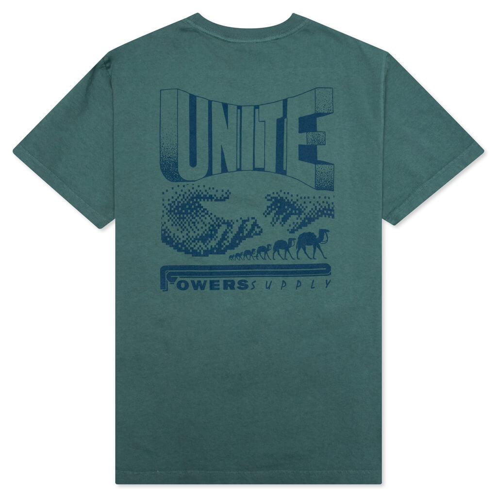 Unite S/S Tee - Stone Blue