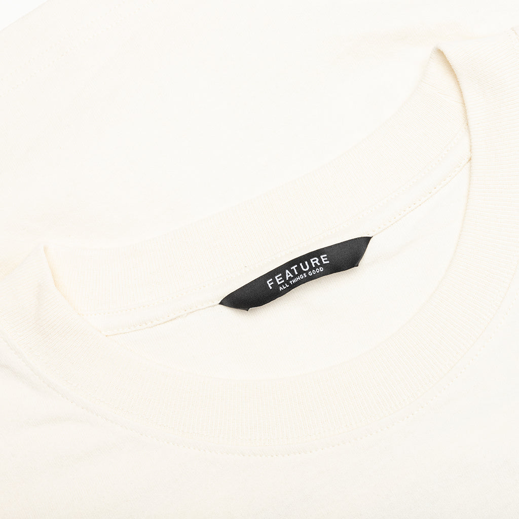 Preserved Globally Tee - Cannoli Cream
