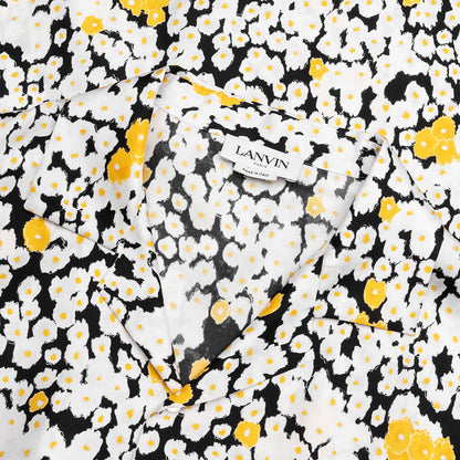Printed Bowling Shirt - Black
