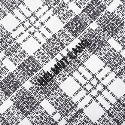 Plaid Logo Shirt - White