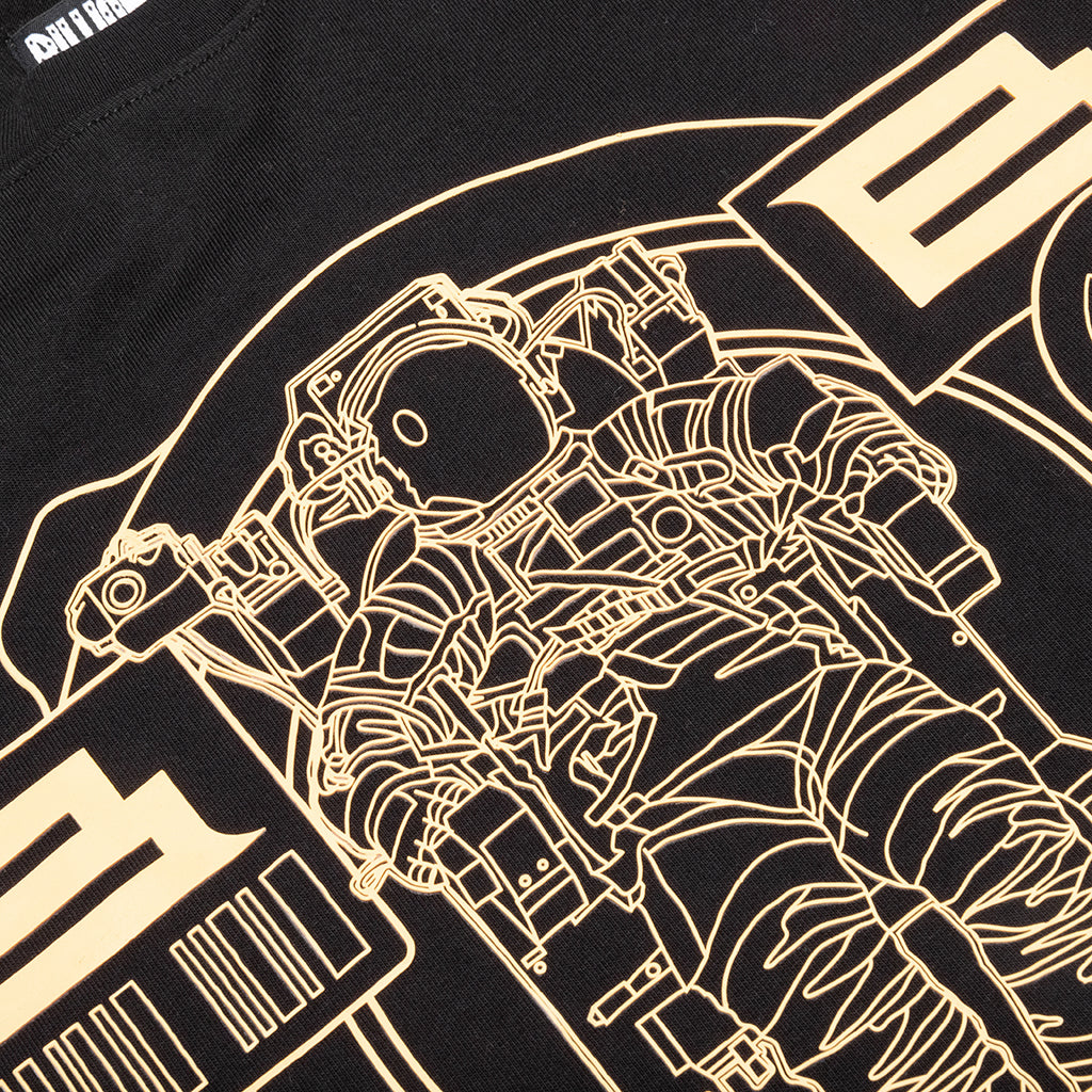 Process L/S Tee - Black