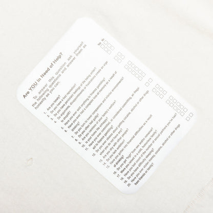 Program Tee - Vintage White