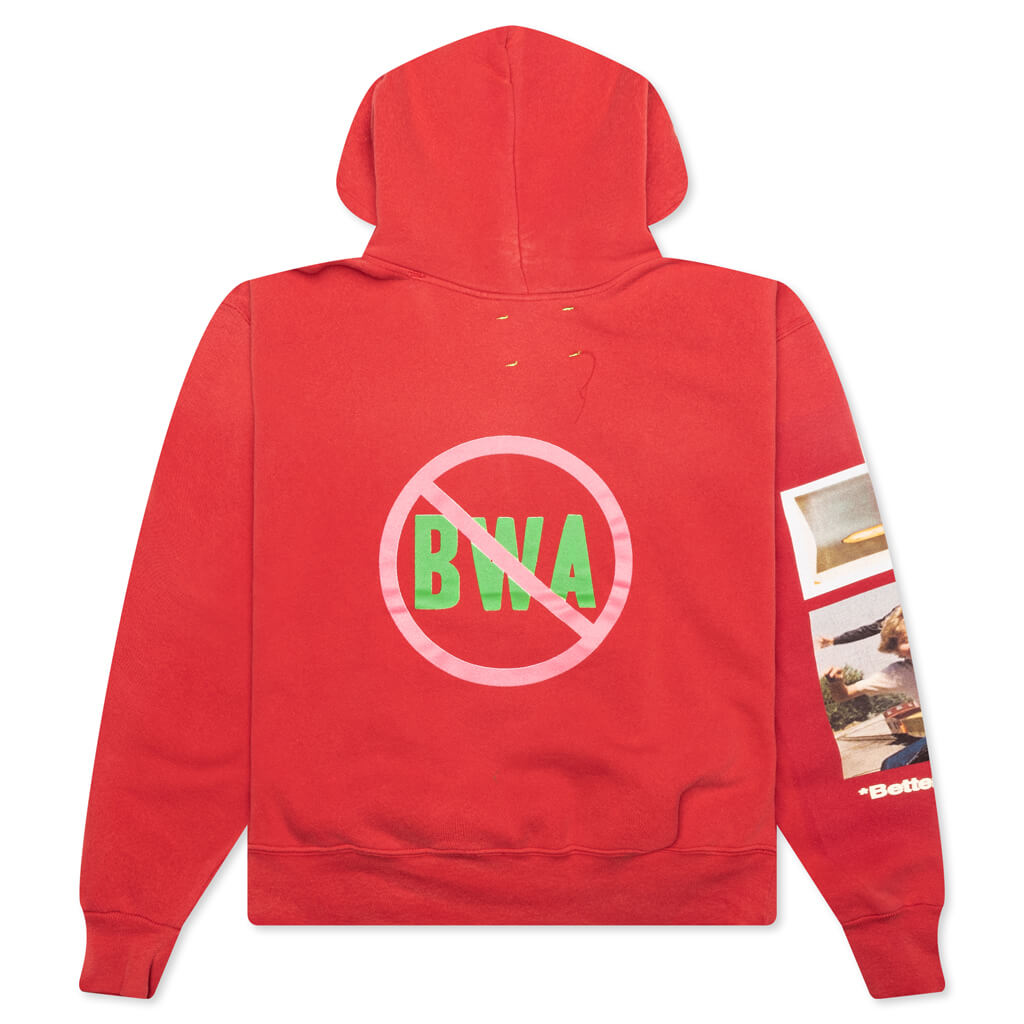 Protest Art Hoodie - Red