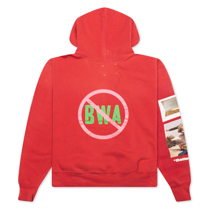 Protest Art Hoodie - Red
