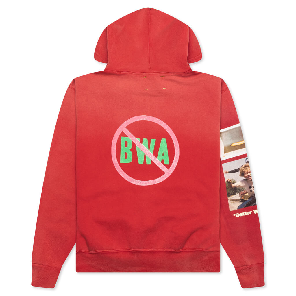 Protest Art Hoodie - Red