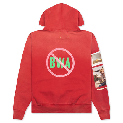 Protest Art Hoodie - Red
