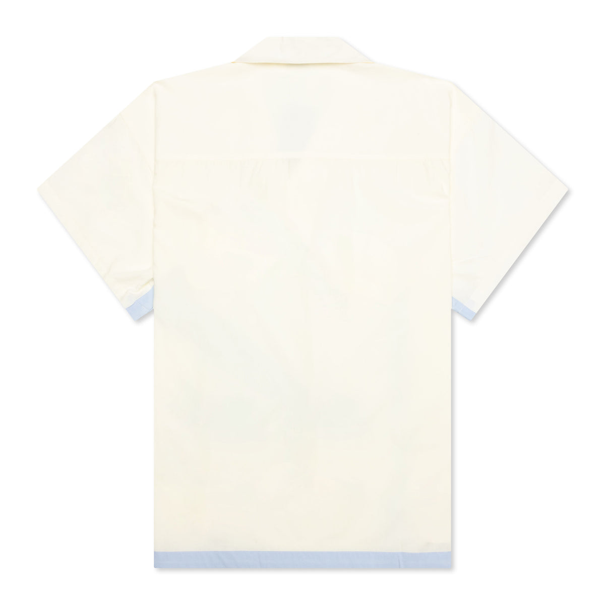 Pullover Camp Shirt - Salt/Light Blue