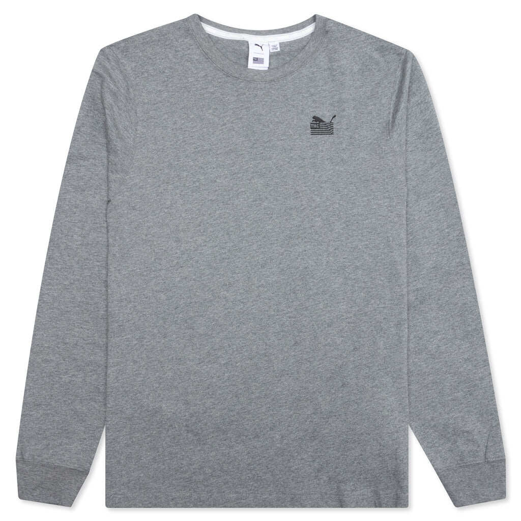 Every Day Hussle L/S Tee - Grey