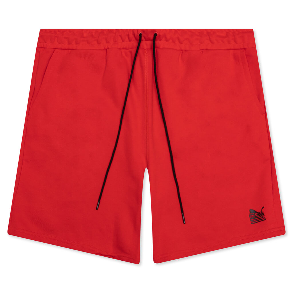 Every Day Hussle Sweatshort - Red