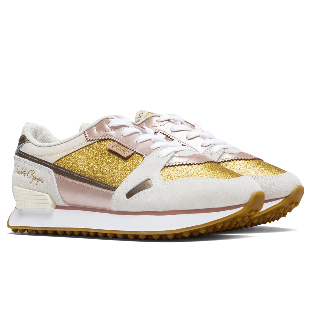 Puma x Charlotte Olympia Women's Mile Rider  - White/Misty Rose