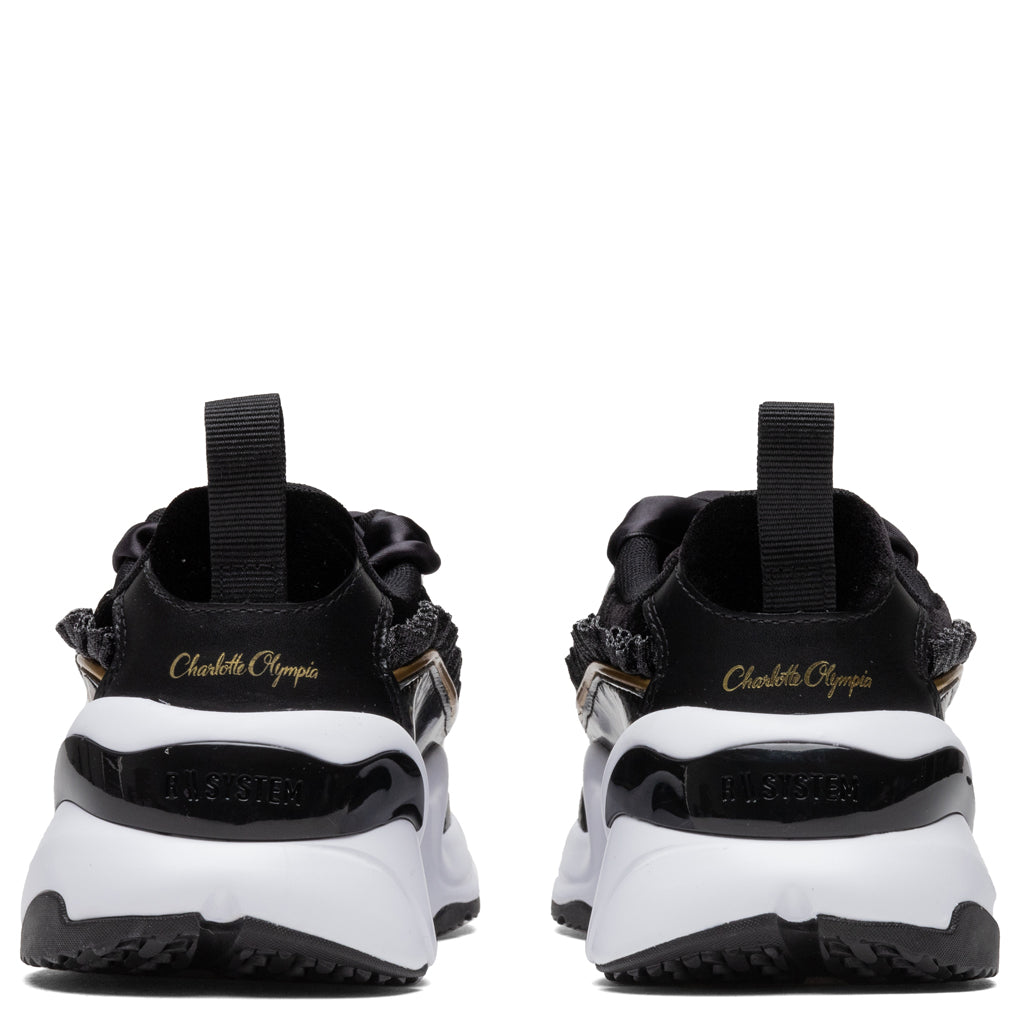 Puma x Charlotte Olympia Women's Rise Nu Trainers - Black
