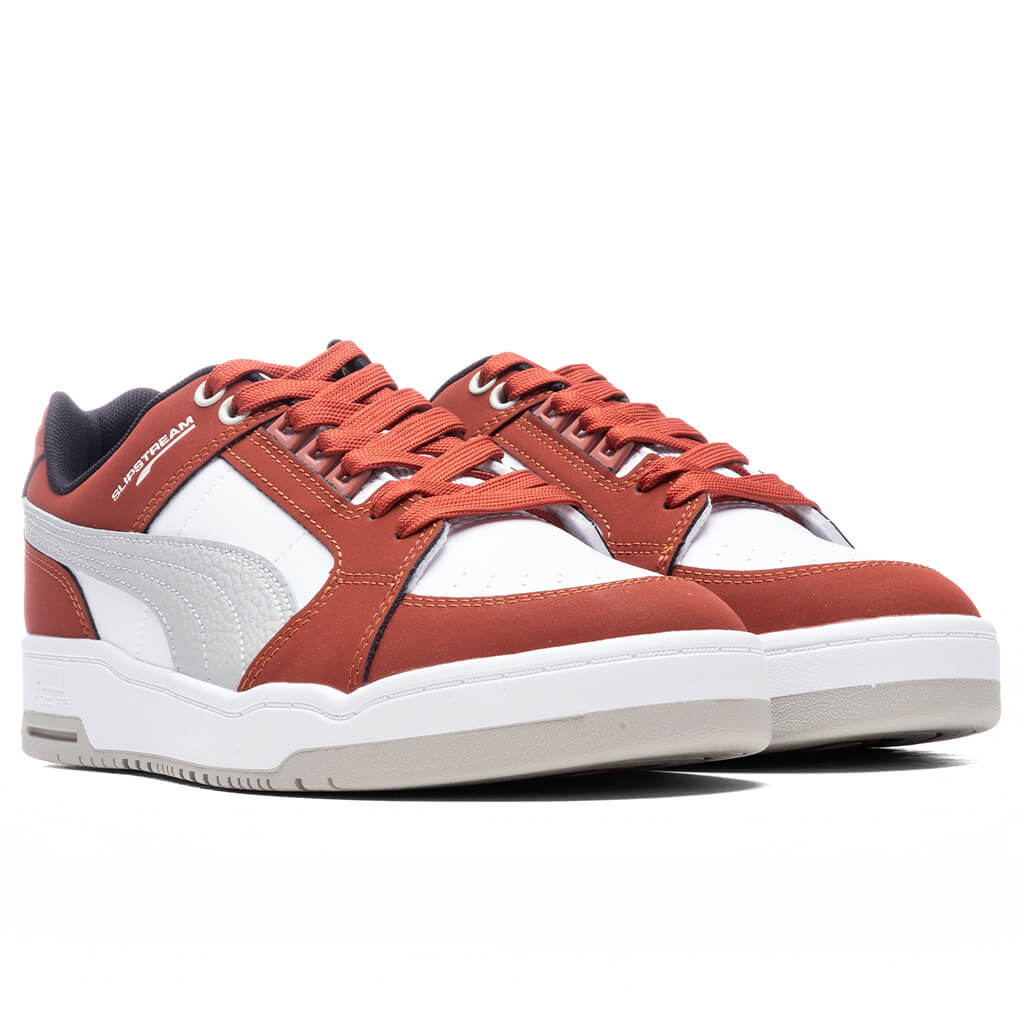 Slipstream Lo Block - White/Chili Oil