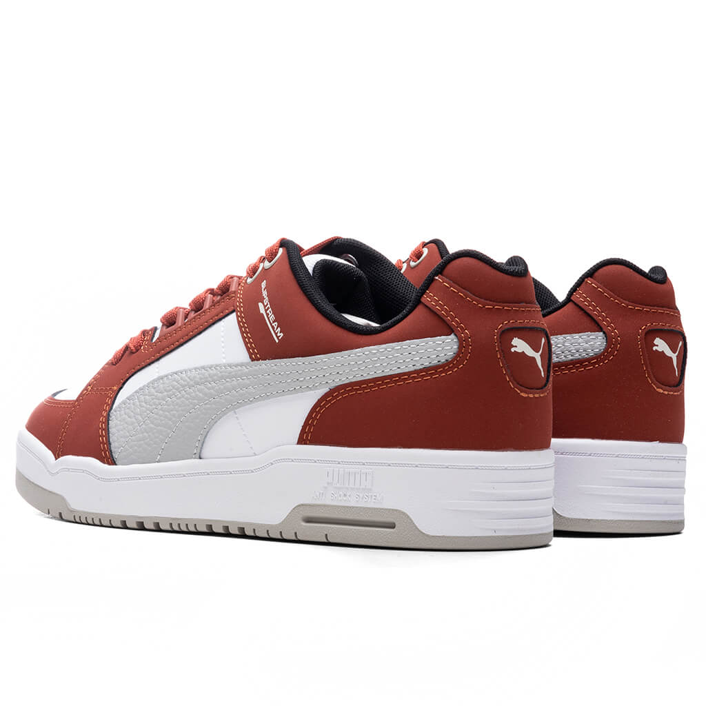 Slipstream Lo Block - White/Chili Oil
