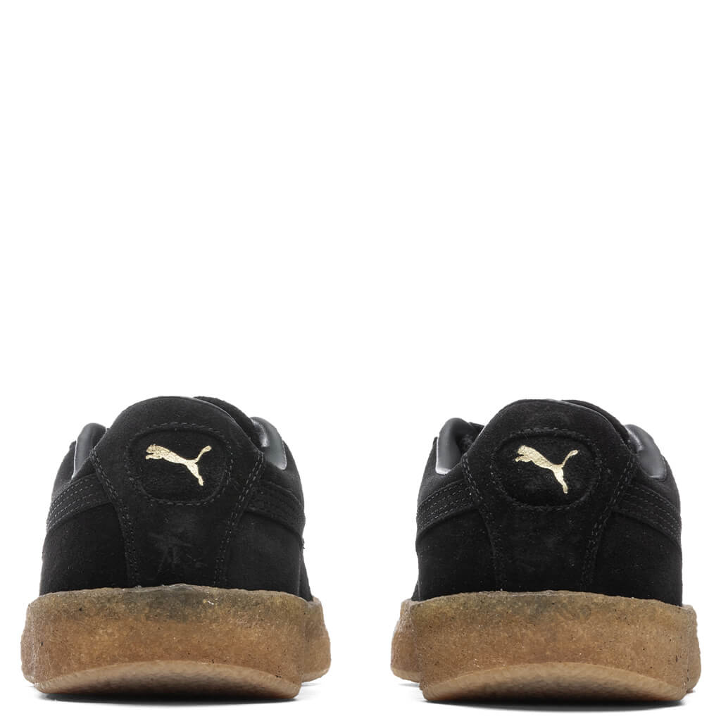 Suede Crepe - Black/Black