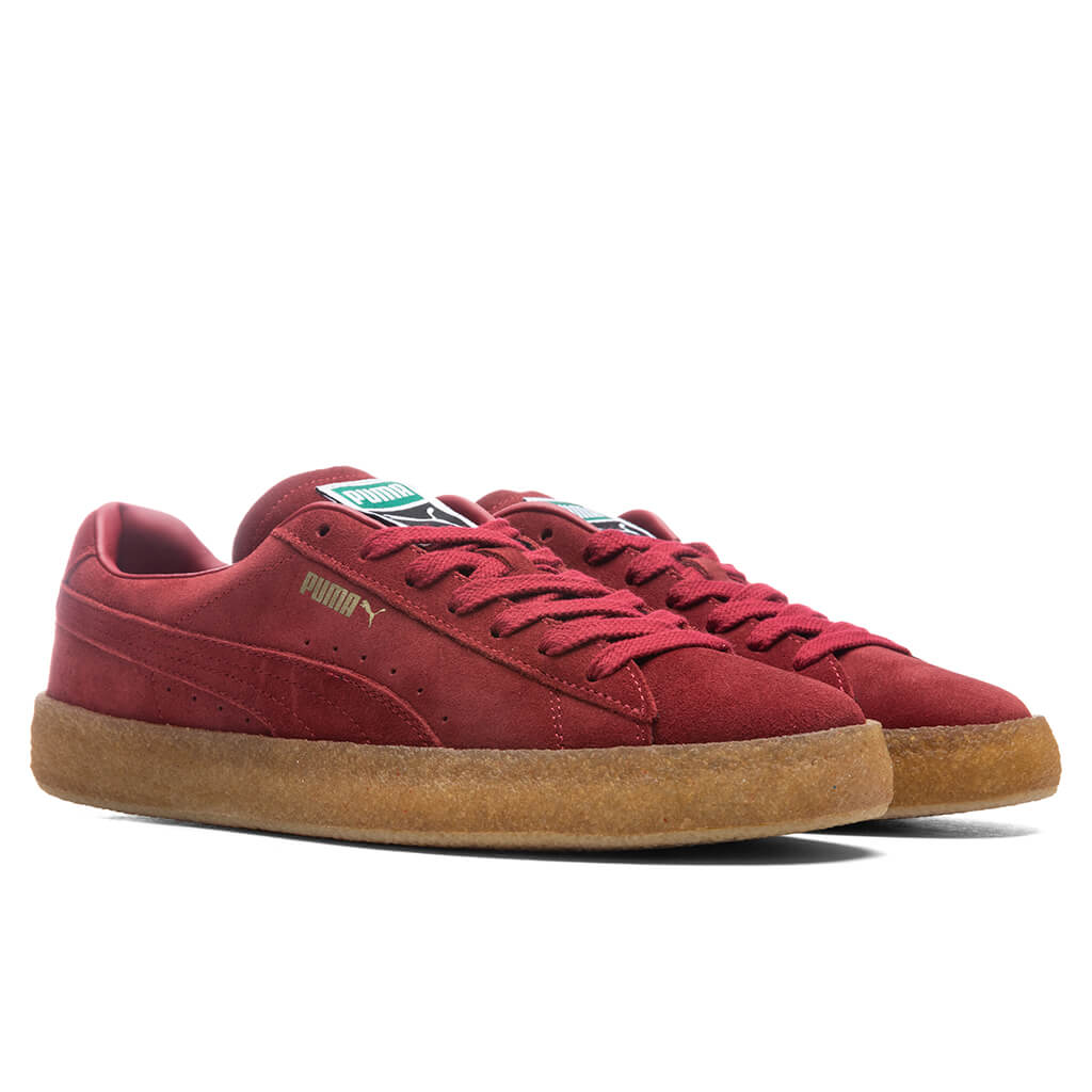 Suede Crepe - Intense Red/Intense Red