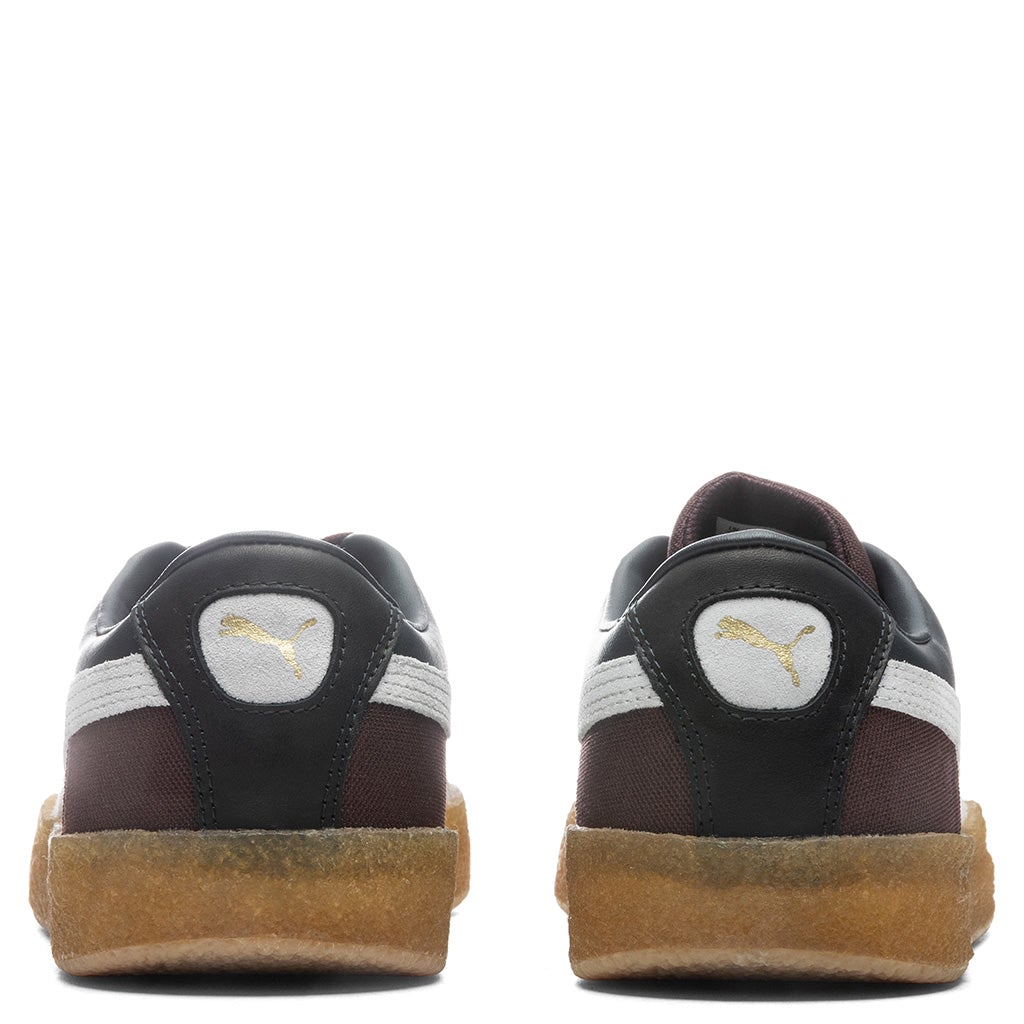 Suede Crepe Patch - Black