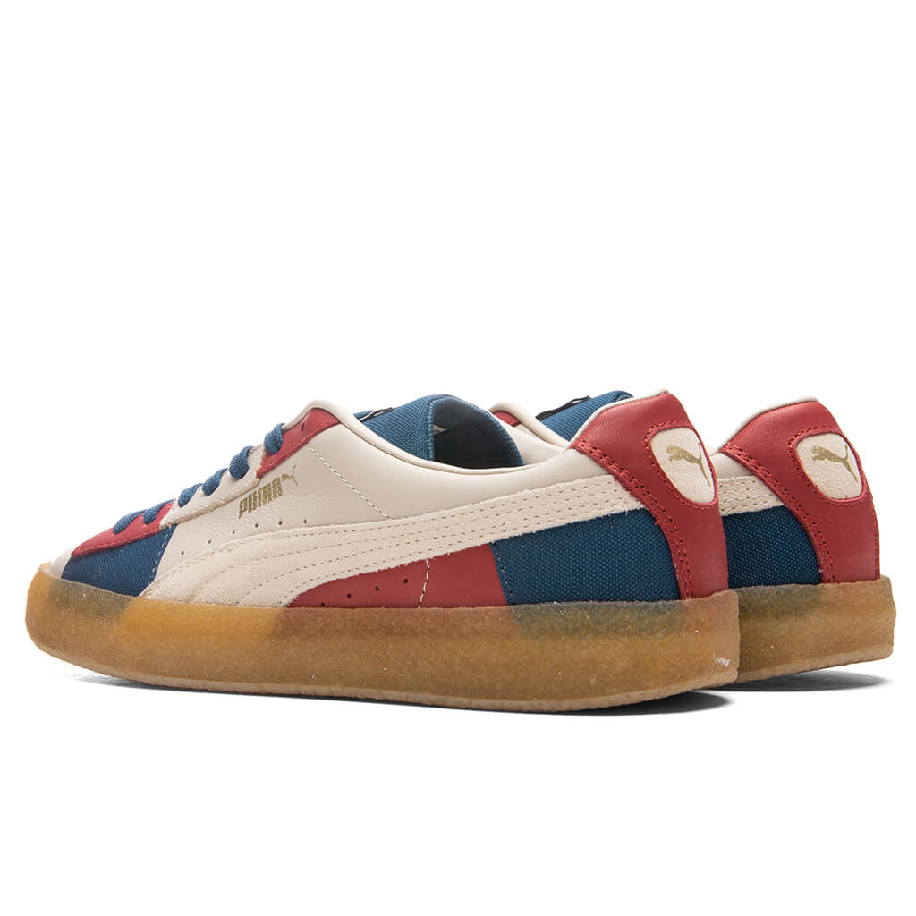 Suede Crepe Patch - Khaki