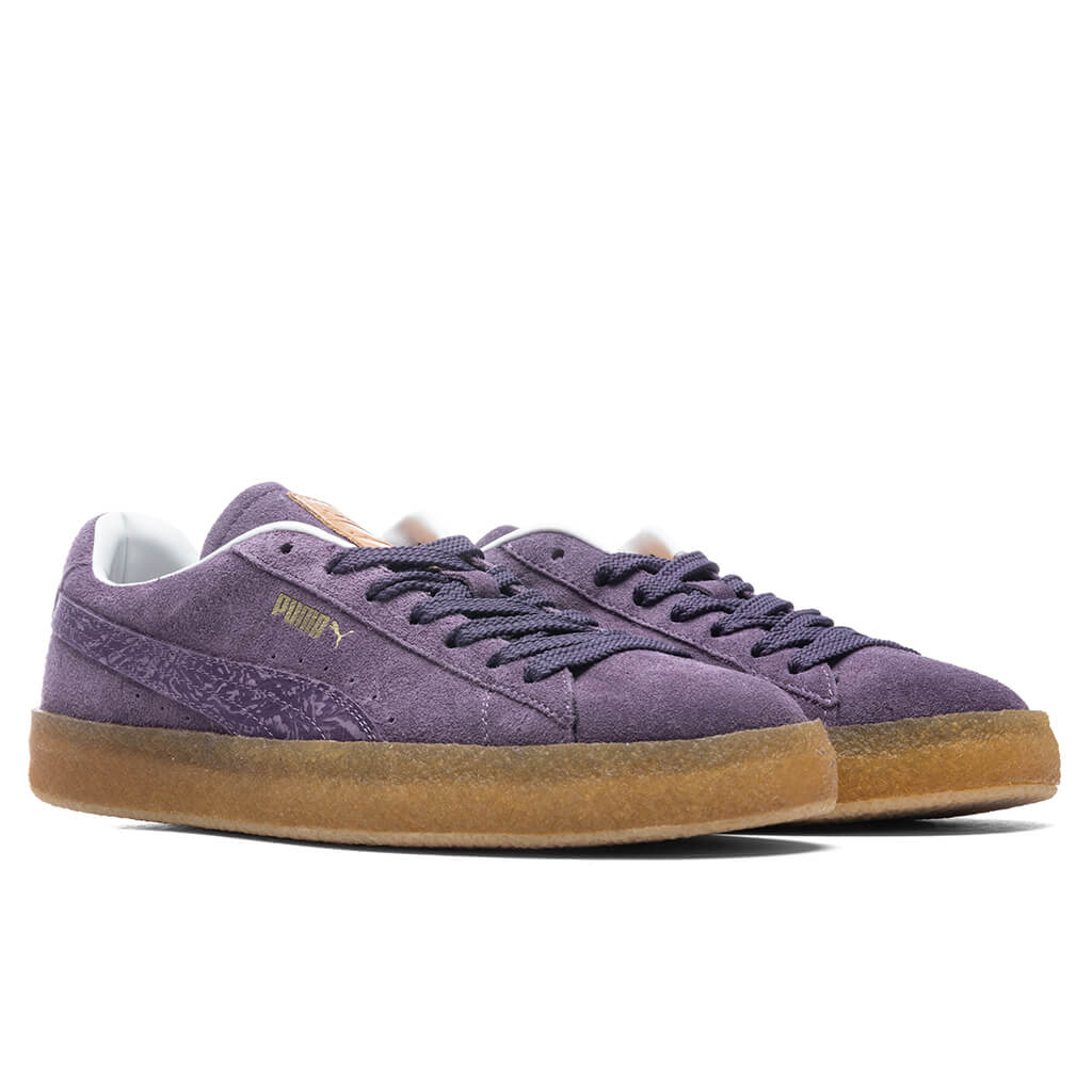 Suede Crepe - Purple