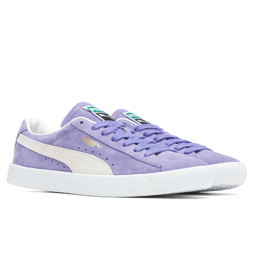 Suede VTG - Light Lavender/White