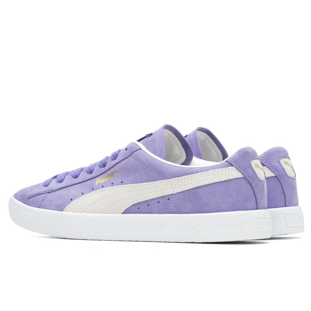 Suede VTG - Light Lavender/White