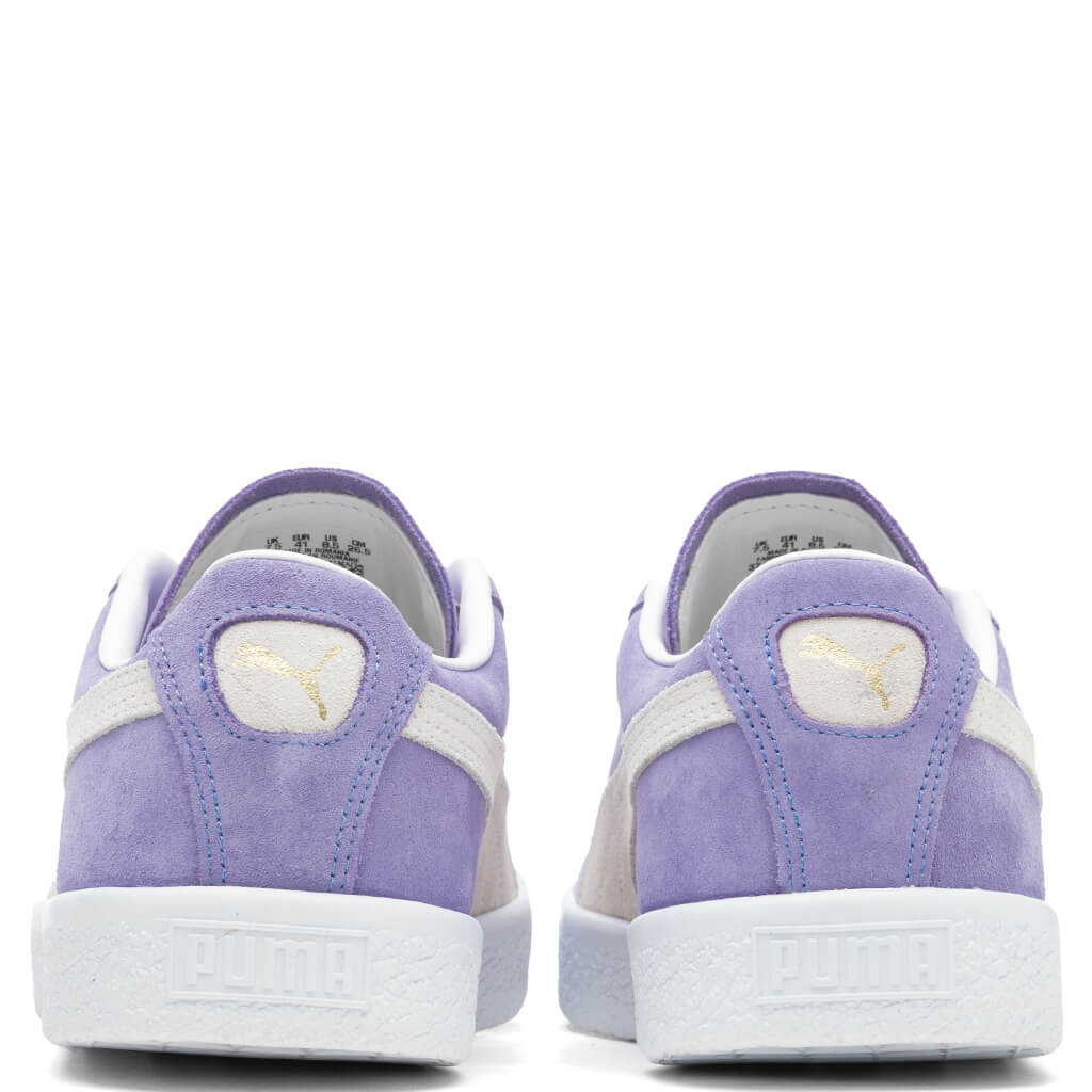 Suede VTG - Light Lavender/White