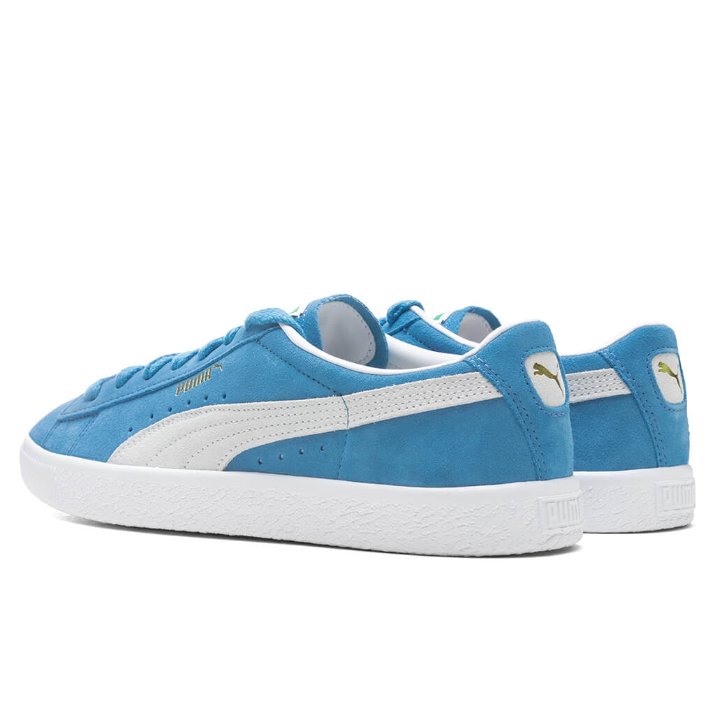 Suede VTG - Vallarta Blue/White