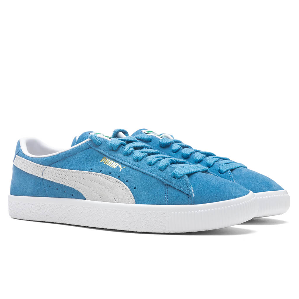 Suede VTG - Vallarta Blue/White
