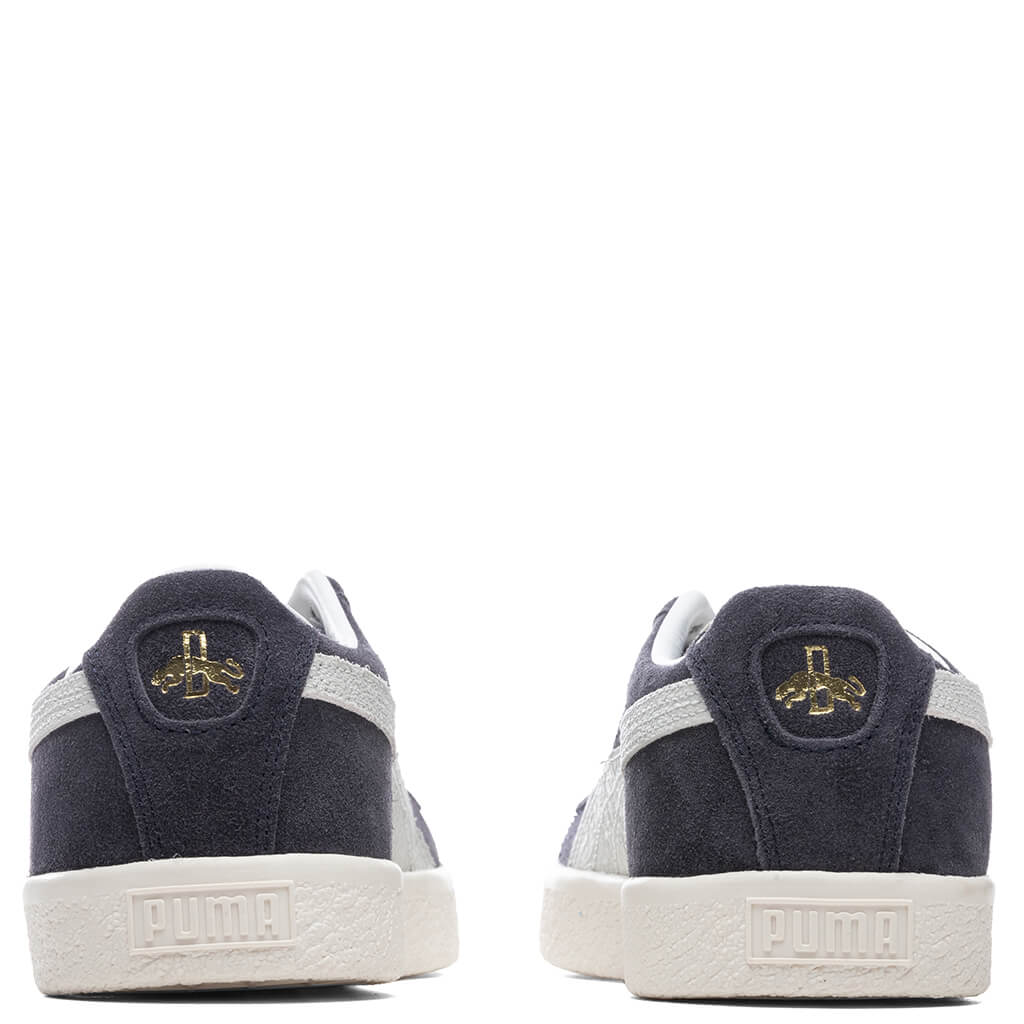 Suede VTG RDL - New Navy/White