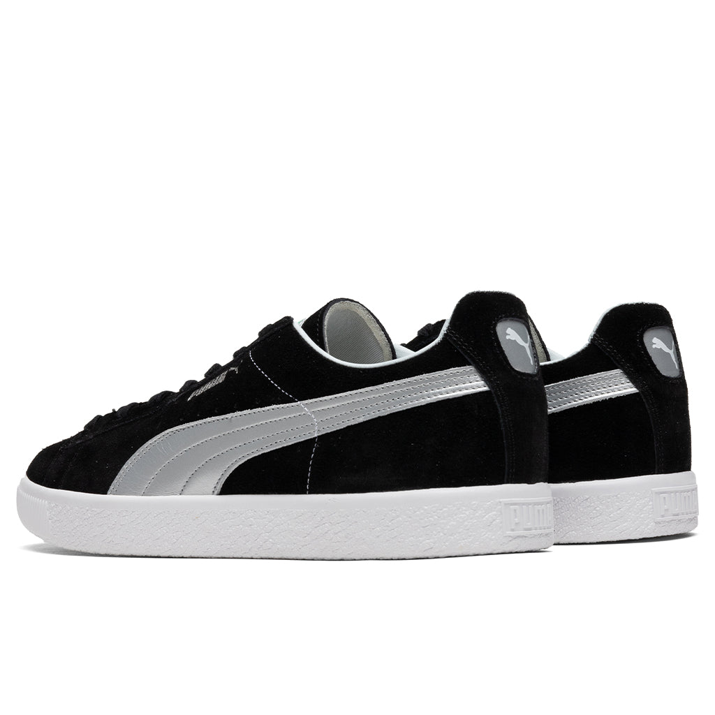 Suede VTG MIJ Retro - Black/Silver