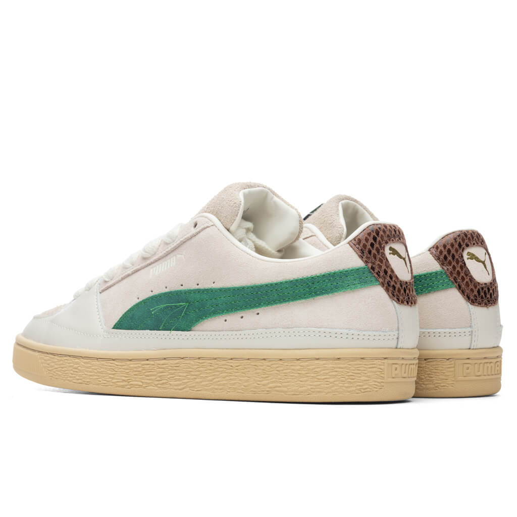 Suede x Rhuigi - Whisper White/Juniper