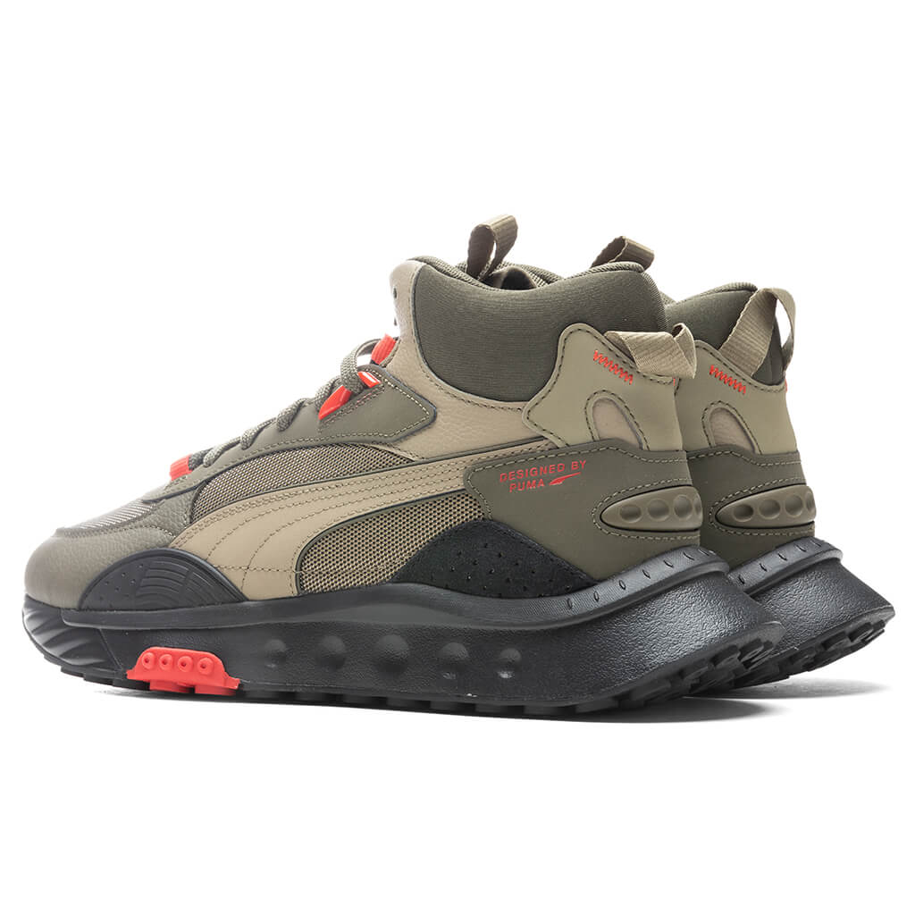 Wild Rider Mid WS - Covert Green/Grape Leaf