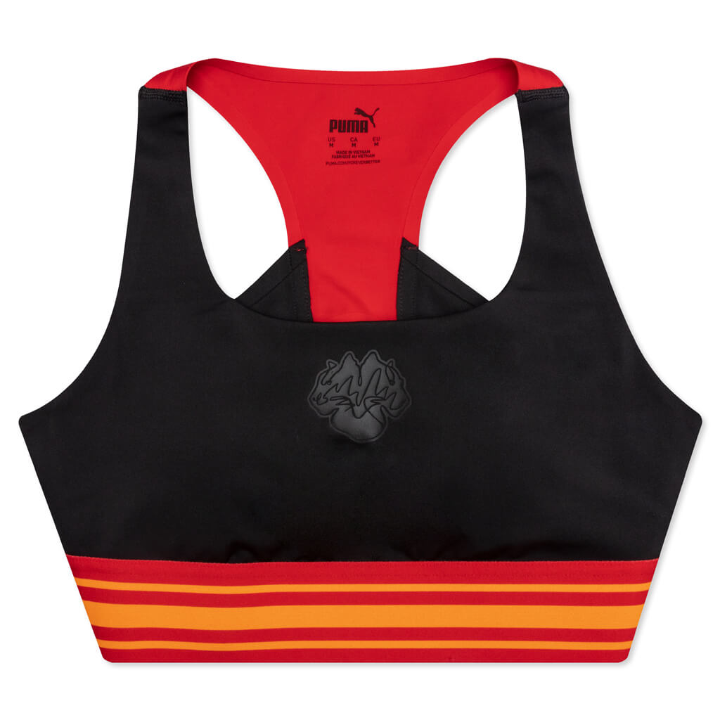 Women's 623 Bra - Black/Urban Red