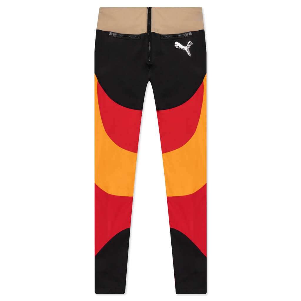 Women's Love Leggings - Black/Urban Red