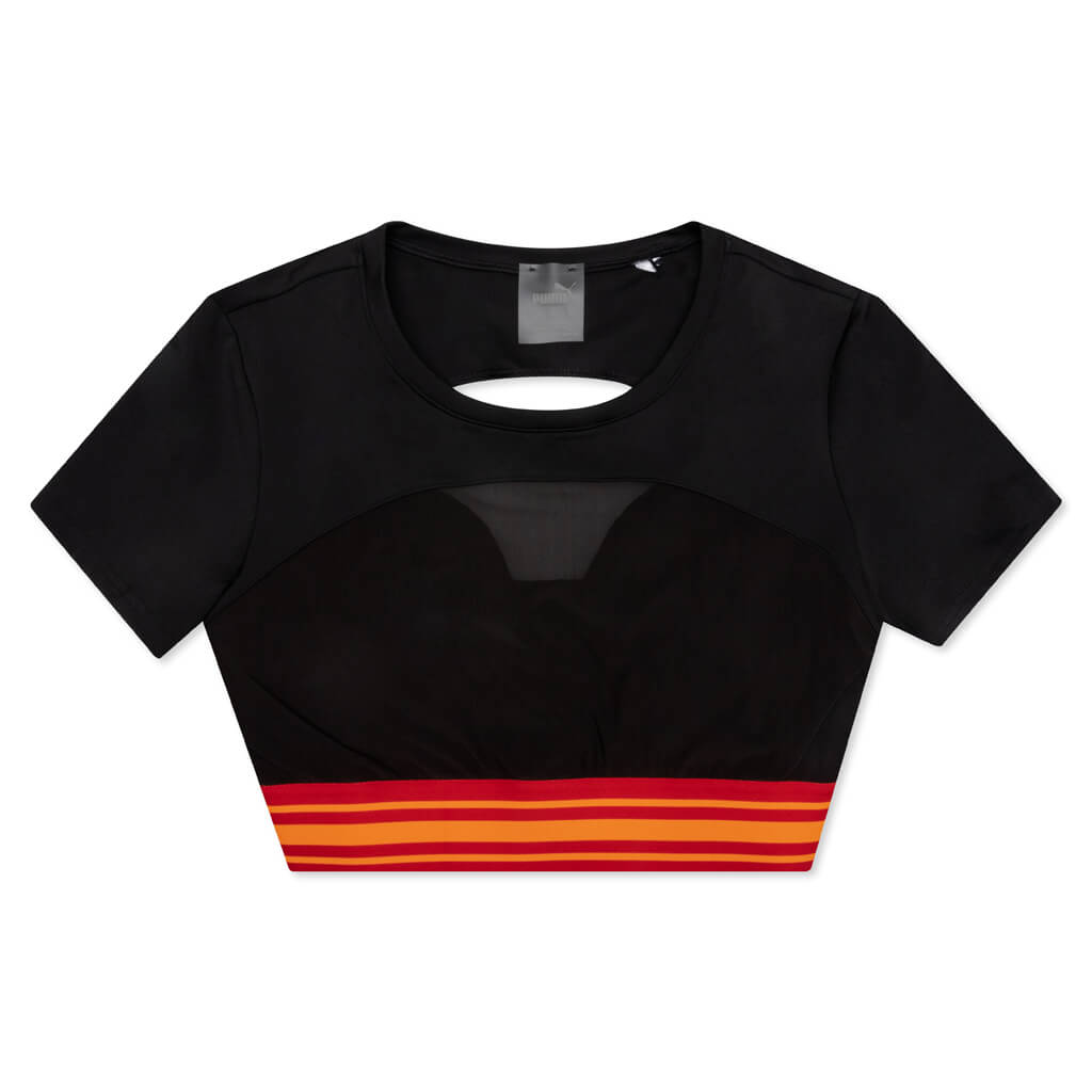 Women's Ora Mesh Top - Black