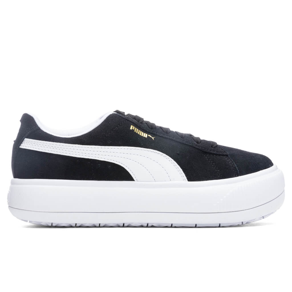 Women's Suede Mayu - Black/White