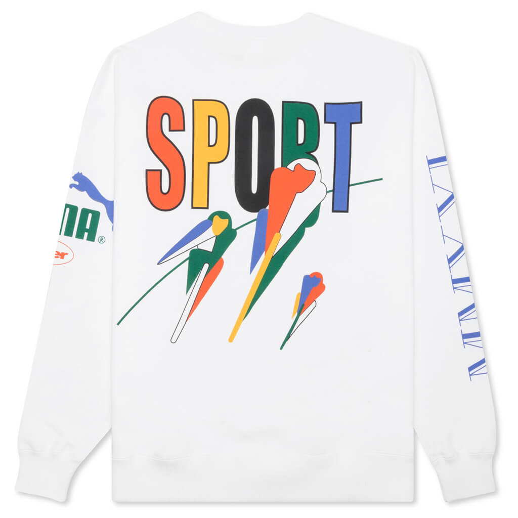 Puma x Butter Goods Crew - White