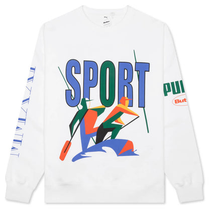 Puma x Butter Goods Crew - White