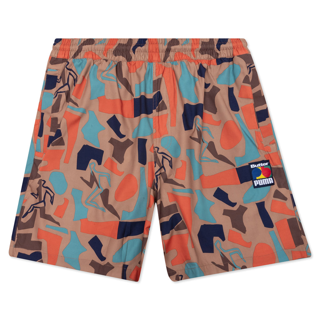 Puma x Butter Goods AOP Shorts - Brown
