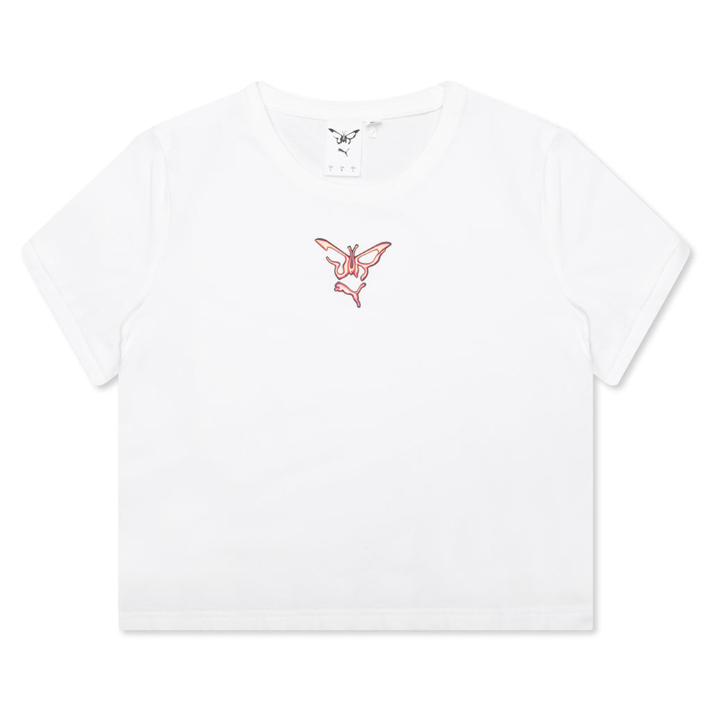 Puma x Dua Lipa Slim Tee - White